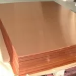 Медный лист 1, 0х1000х2000 мм