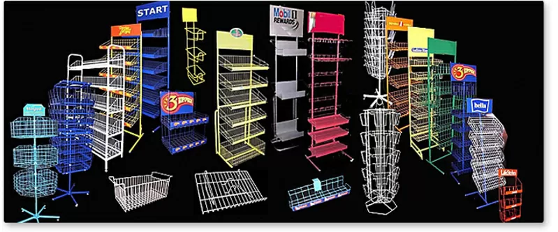 Торговое оборудование,  стойки,  стеллажи,   подставки,  