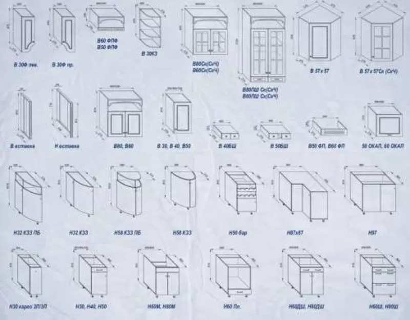 Кухонный гарнитур Валенсия 4