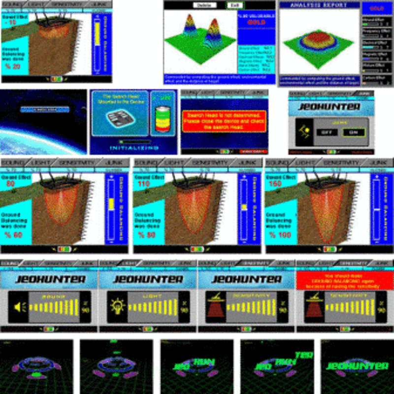 Глубинные поисковые приборы -  JEOHUNTER  - 3D  4