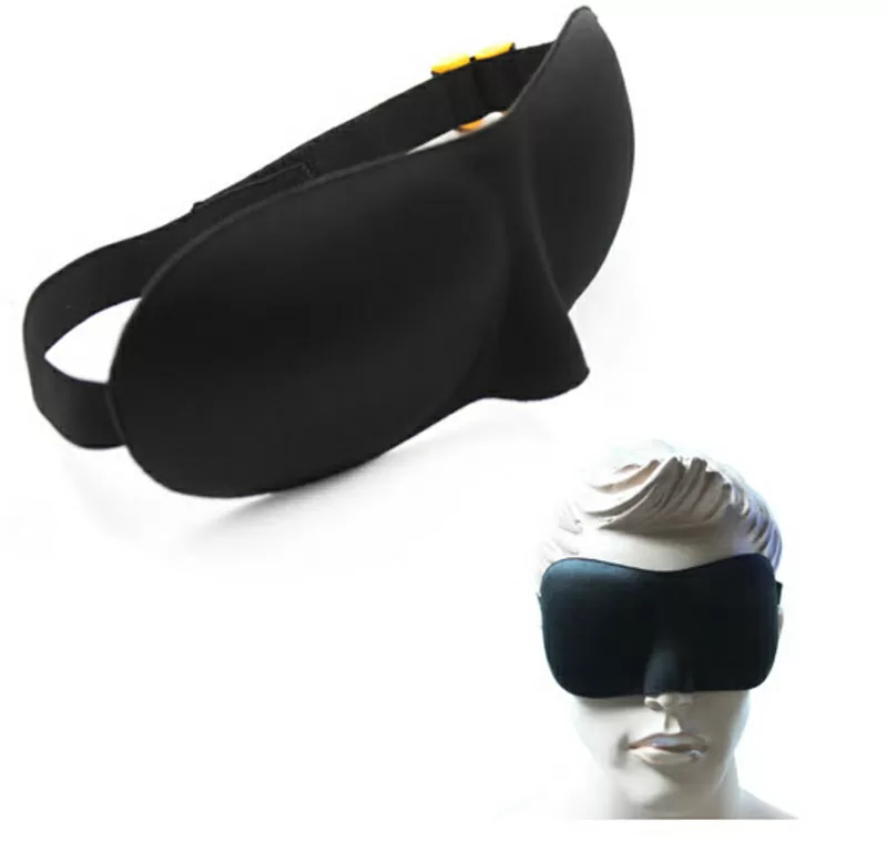 Спальная 3D маска для глаз (наглазник),  для отдыха и сна,  качество 4