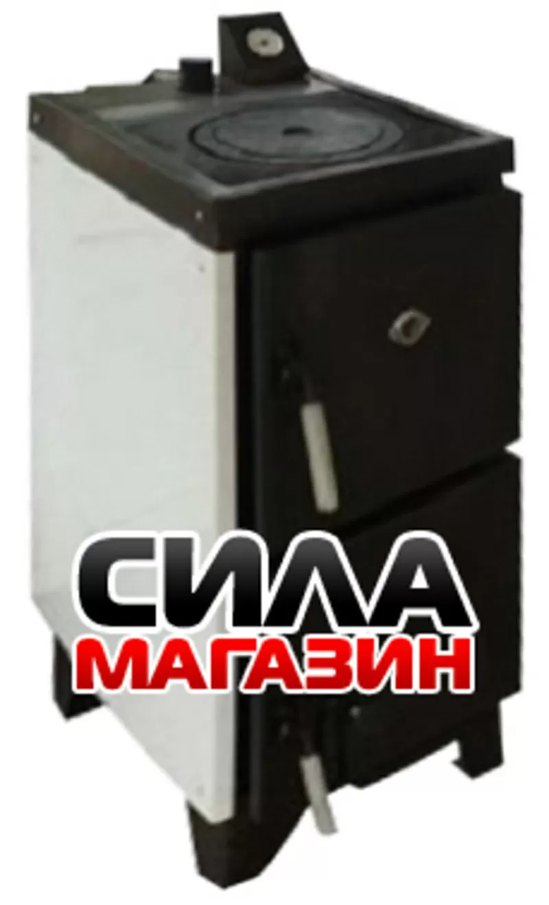 Котел твердотопливный с плитой Житомир АКТВ-18 (Атем)