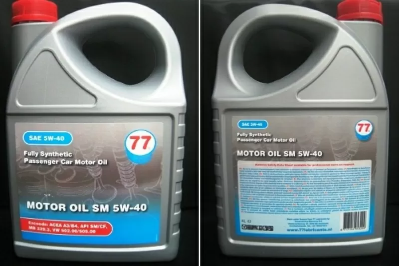 Моторное масло 77 lubricants (Голландия) 4